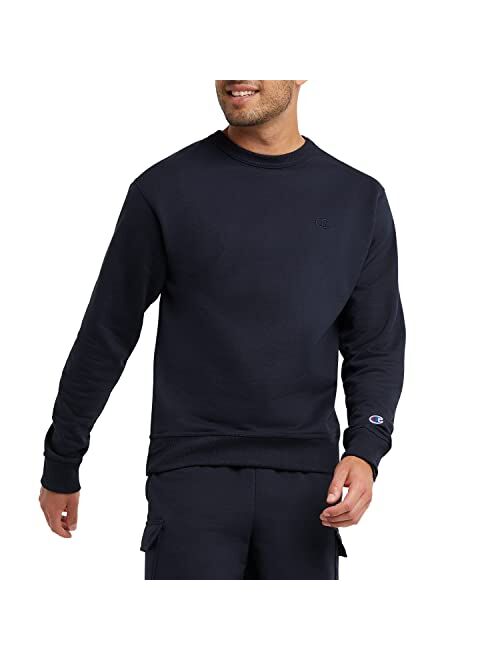 Champion Men's Crewneck, Powerblend Fleece Sweatshirt, Crewneck Sweatshirts (Reg. Or Big & Tall)