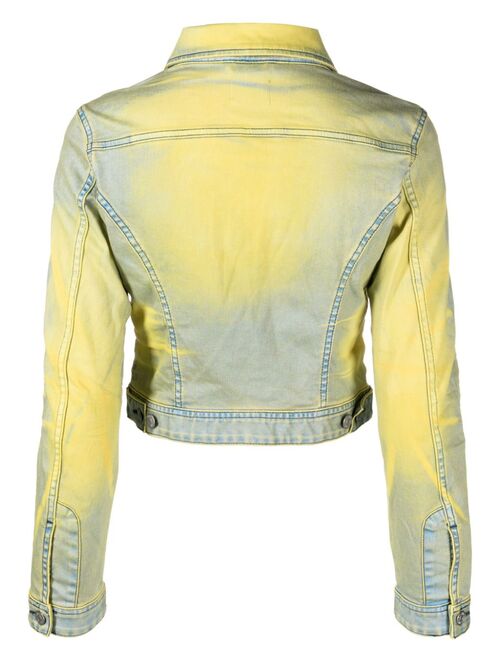 Diesel De-Slimmy-S cropped denim jacket