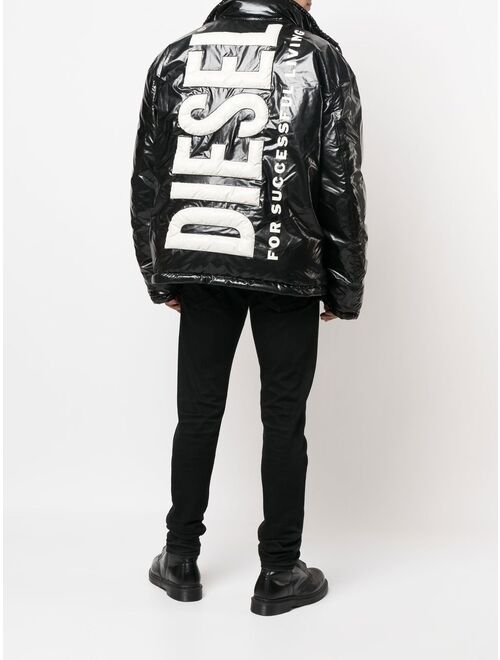 Diesel W-Jupiter reversible puffer jacket