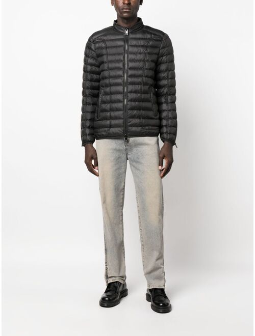 Diesel zip-up padded jacket