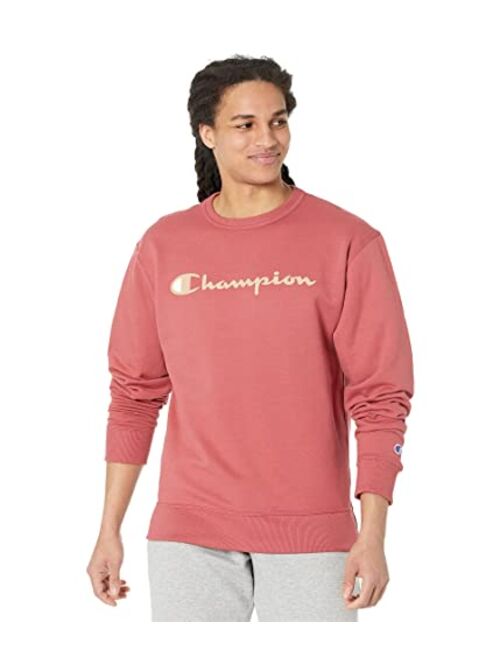 Champion Men's Sweatshirt, Powerblend, Fleece Midweight Crewneck Sweatshirt (Reg. Or Big & Tall)