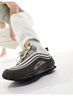 Air Max 97 sneakers in gray and khaki