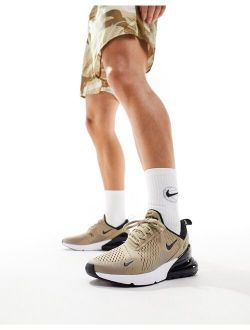 Air Max 270 sneakers in khaki green