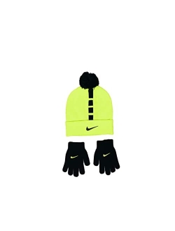 Big Kids' Elite Beanie and Gloves Set