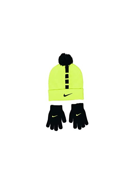 Nike Big Kids' Elite Beanie and Gloves Set