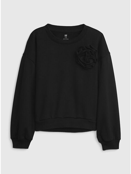 Gap Kids Rosette Sweatshirt