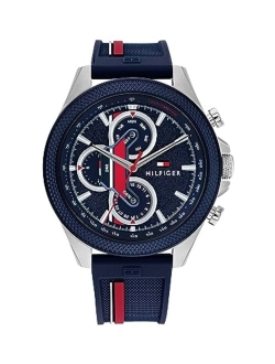 Men's Large Sport Watch | Multifunction Quartz Movement | Water Resistant | Racing Inspired