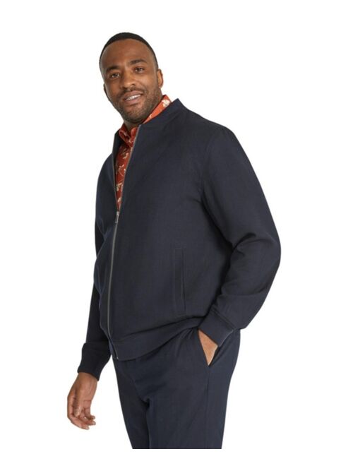 Johnny Bigg Men's Big & Tall Davis Smart Zip Thru Bomber Jacket