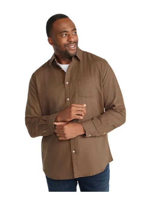 Johnny Bigg Men's Big & Tall Anders Linen Shirt