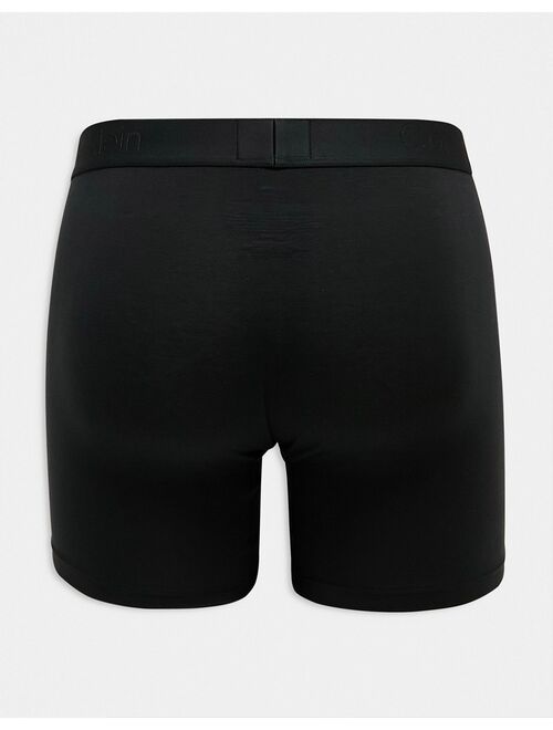 Calvin Klein CK Black 3-pack boxer briefs in black