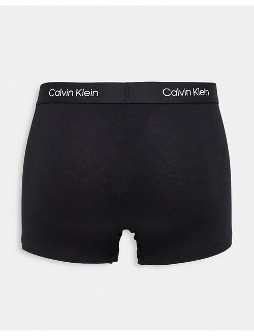 Calvin Klein CK 96 3 pack cotton trunks in multi