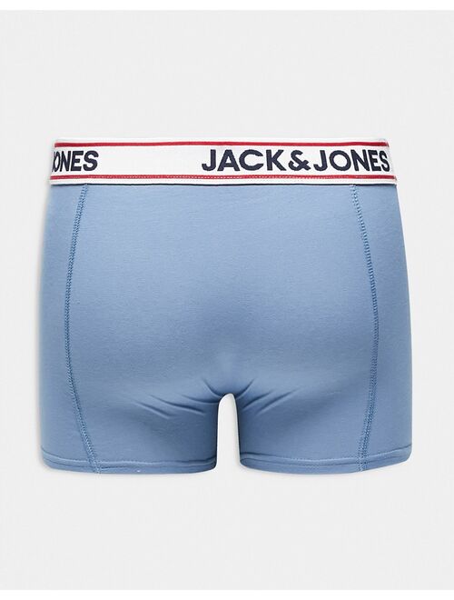 Jack & Jones 3 pack briefs in blues