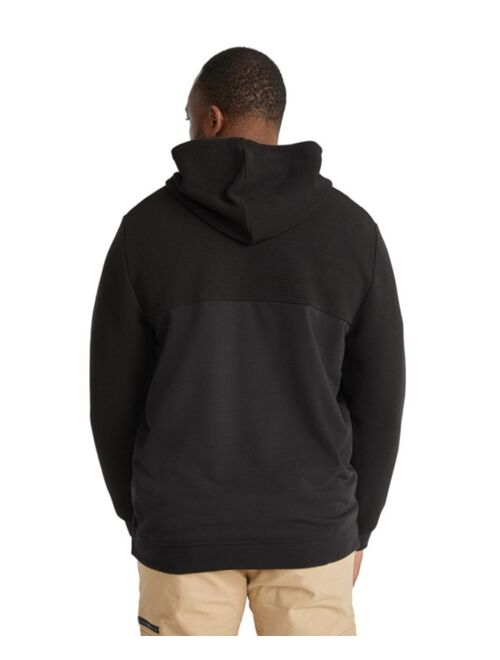 JOHNNY BIGG Mens Rib Textured Hoodie Sweatshirt Big & Tall