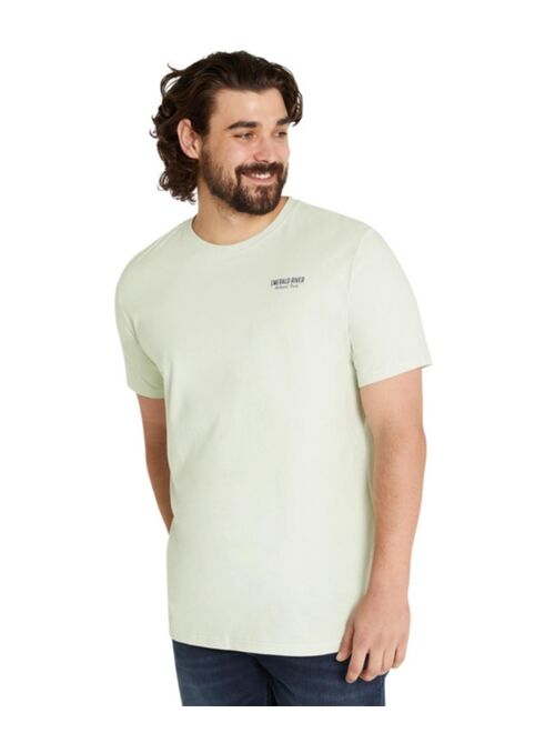 JOHNNY BIGG Mens Emerald River Longline Tee Big & Tall