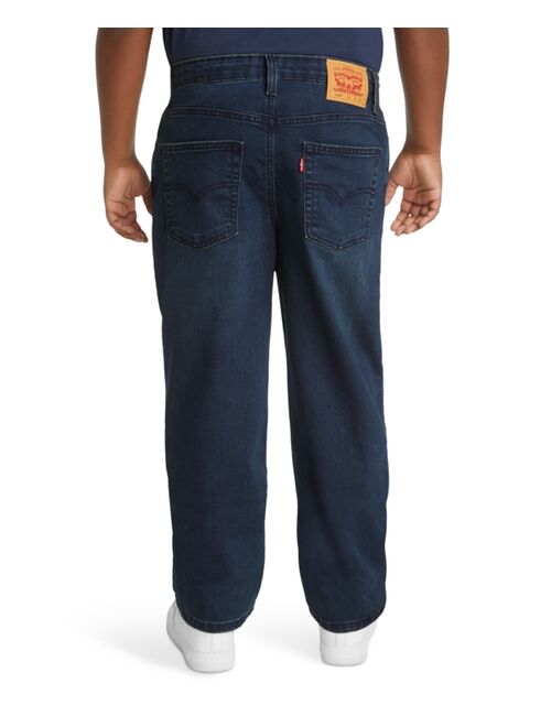 LEVI'S Big Boys Husky 514 Straight Stretch Performance Jeans