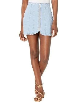 Layla Denim Miniskirt