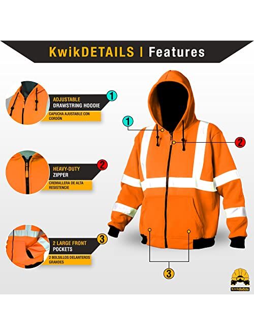 KwikSafety - Charlotte, NC - Men's & Women's Fleece Safety Jackets | ANSI Tested OSHA Compliant