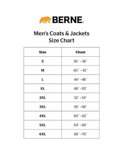 Berne Men's Heartland Washed Duck Hooded Work Jacket