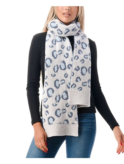 Marcus Adler Women's Ultra Soft & Cozy Leopard Scarf