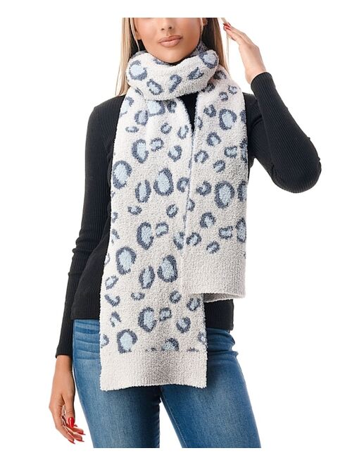 Marcus Adler Women's Ultra Soft & Cozy Leopard Scarf