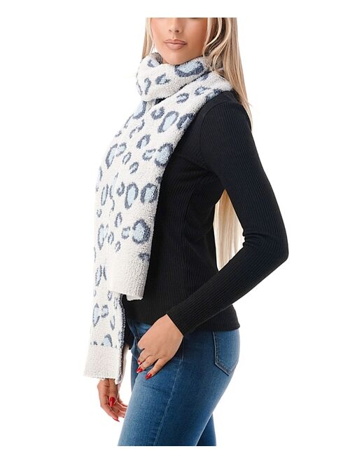 Marcus Adler Women's Ultra Soft & Cozy Leopard Scarf