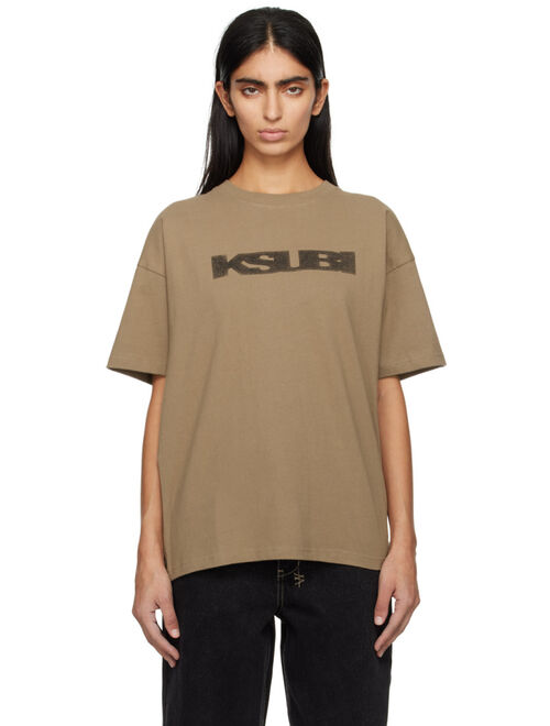 KSUBI Khaki Sott Static Oh G T-Shirt