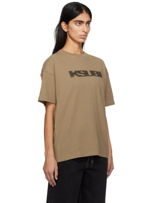 KSUBI Khaki Sott Static Oh G T-Shirt