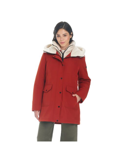 Women's Koolaburra by UGG Sherpa Bib Hooded Parka