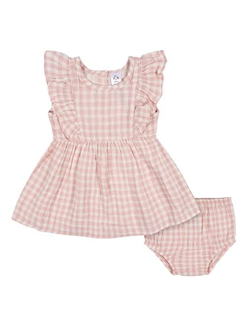 Gerber baby-girls 2 Piece Dress and Diaper Cover Set