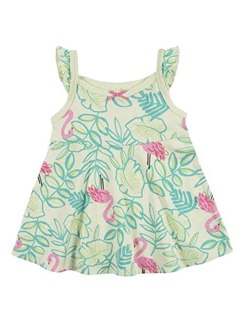 Gerber baby-girls 3-piece Sundress, Diaper Cover and Hat Set