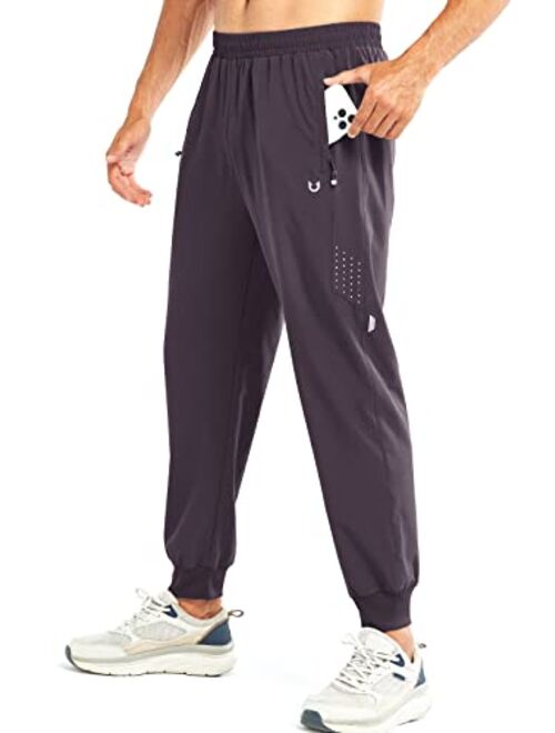 NORTHYARD Men's Athletic Running Pants Lightweight Workout Joggers Quick Dry Gym Sweatpants Active Sports Track Training