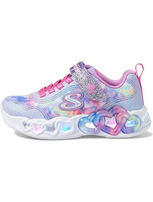 SKECHERS KIDS Infinite Heart Lights 303753L (Little Kid/Big Kid)