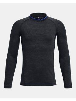 Boys' ColdGear Twist Mock Long Sleeve