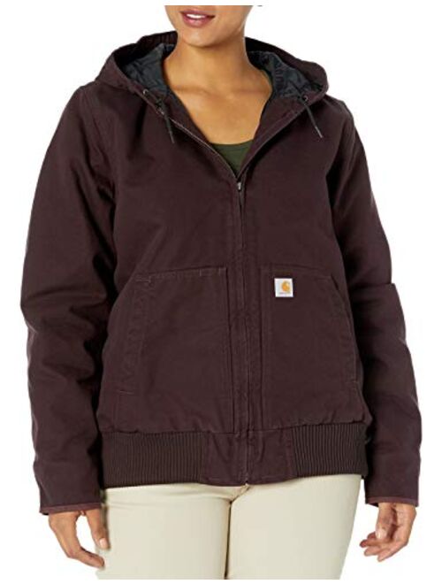 Carhartt Women's Loose Fit Washed Duck Insulated Active Jacket