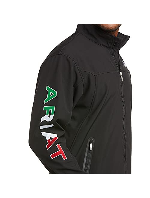 ARIAT Men's Classic Team Softshell Mexico Jacket