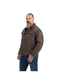 Men's Rebar Duracanvas Sherpa-Lined Coat