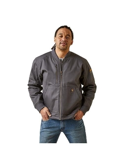 Men's Rebar Stretch Canvas Bomber Jacket