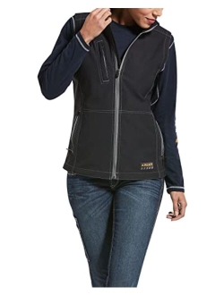 Women's Rebar Stretch Canvas Softshell Vest