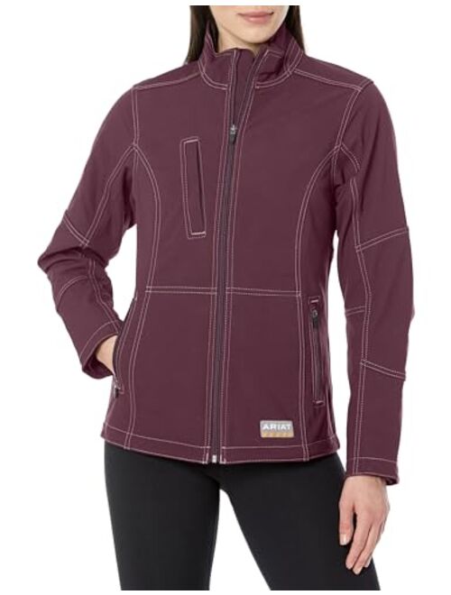 ARIAT Women's Rebar Stretch Canvas Softshell Jacket Coat