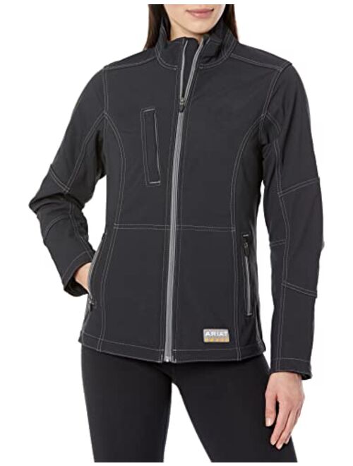 ARIAT Women's Rebar Stretch Canvas Softshell Jacket Coat