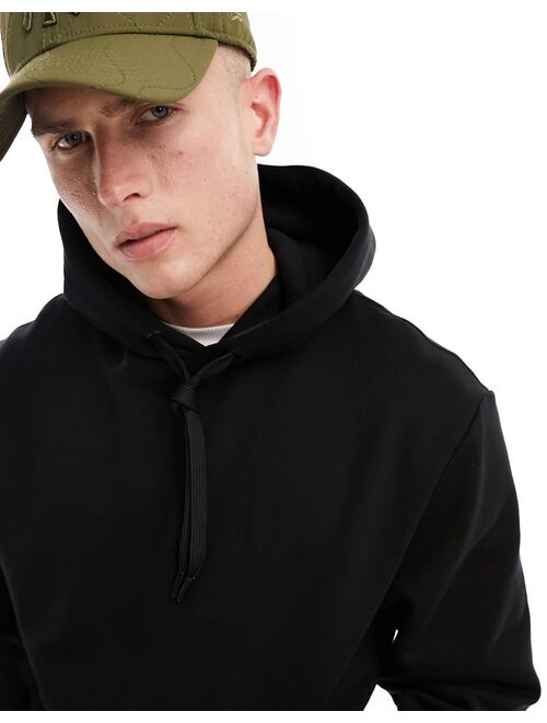 River Island hoodie in black