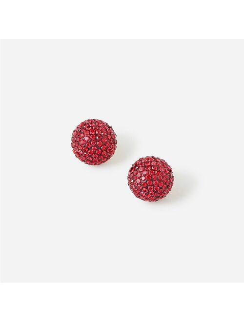 J.Crew Crystal ball earrings