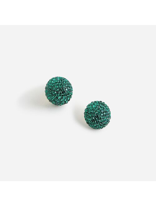 J.Crew Crystal ball earrings