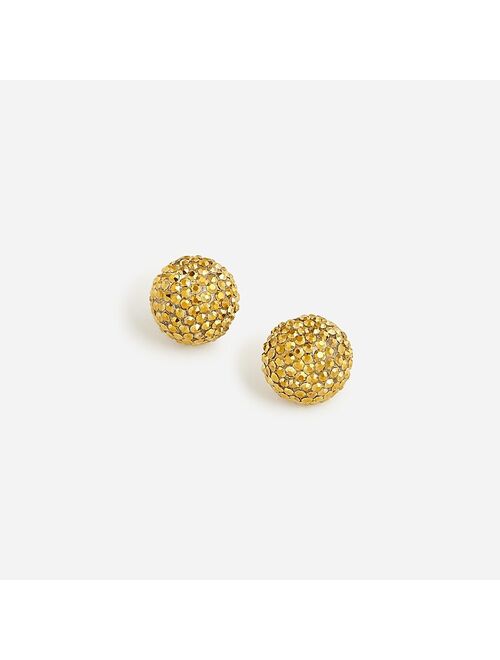 J.Crew Crystal ball earrings