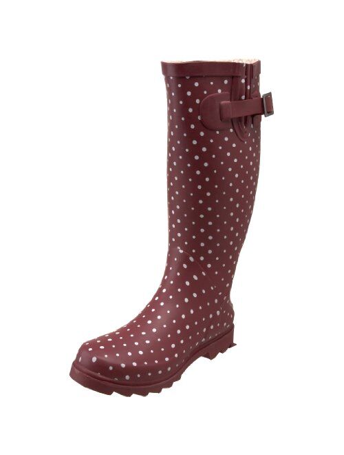 Chooka Women's Posh Dots Rain Boot