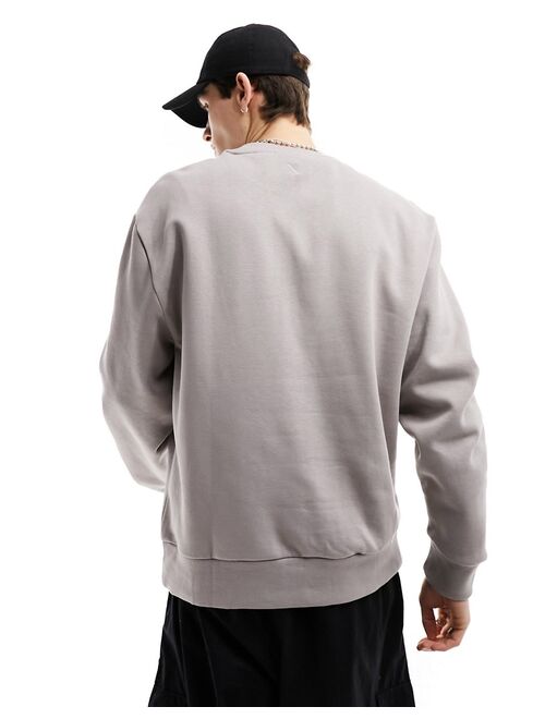 COLLUSION sweatshirt in gray