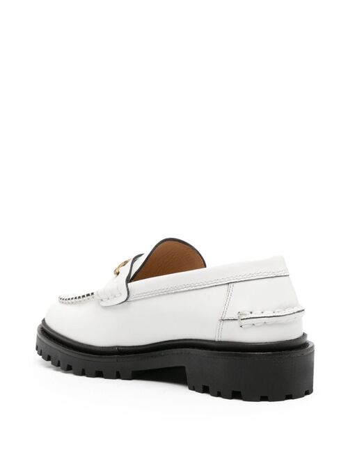 ISABEL MARANT Frezza leather loafers