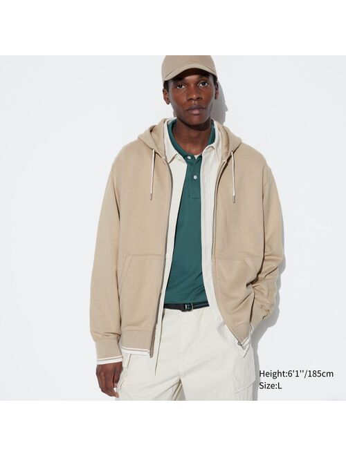 Uniqlo Sweat Full-Zip Hoodie (Stripe)