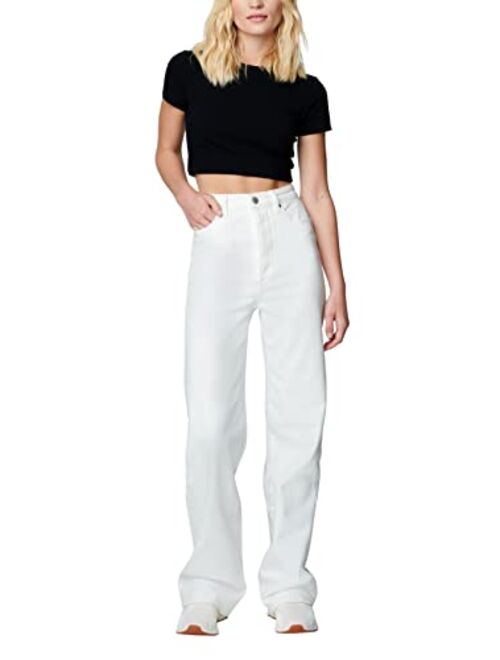 [BLANKNYC] Womens Luxury Clothing Long Slim Straight Denim Jeans, Comfortable & Stylish Pants, The Franklin