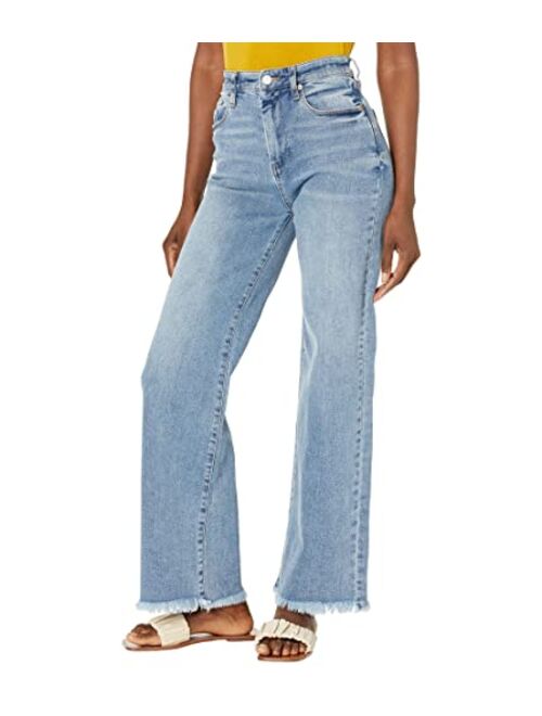 [BLANKNYC] Womens Luxury Clothing Long Slim Straight Denim Jeans, Comfortable & Stylish Pants, The Franklin